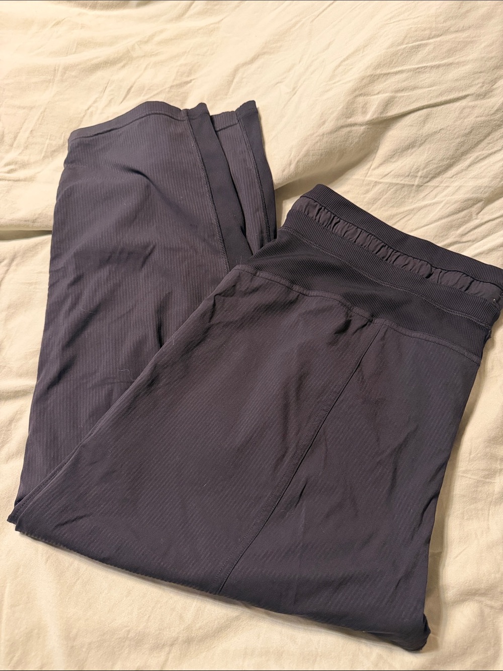 lululemon athletica black Drawstring Track Joggers